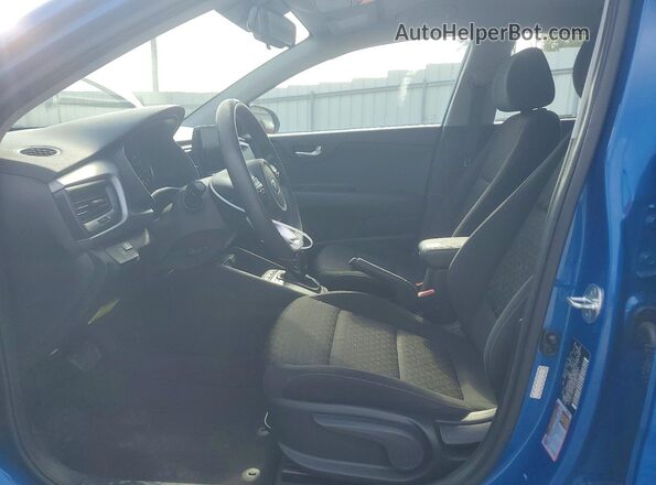 3KPA24AD3ME410764 2021 KIA RIO Blue Vista del salpicadero