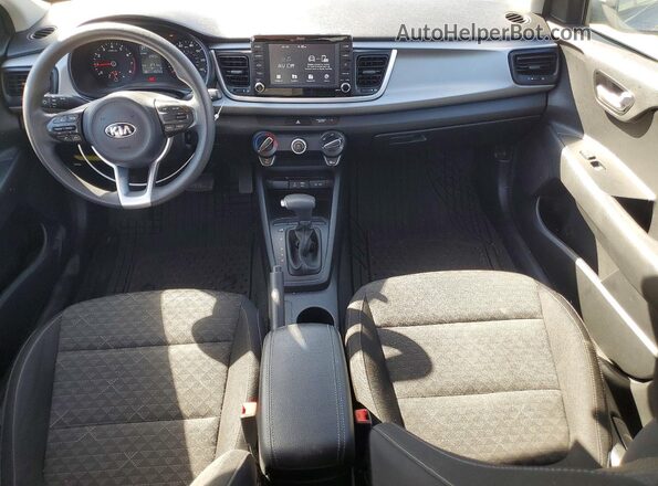 3KPA24AD4LE256094 2020 KIA RIO Charcoal Вид панелі приладів