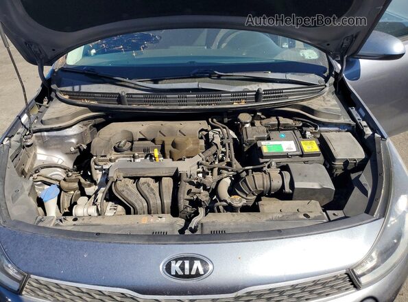 3KPA24AD4LE256094 2020 KIA RIO Charcoal Вид задньої частини салону