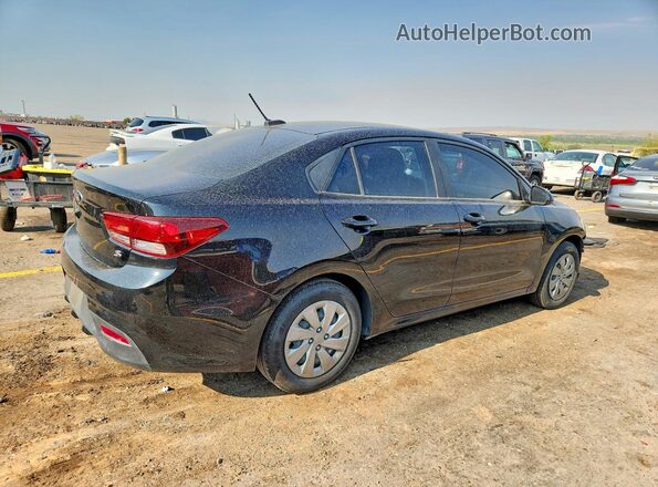 3KPA24AD4LE303303 2020 KIA RIO Black Հետևի աջ