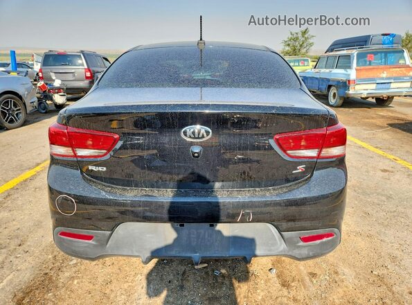 3KPA24AD4LE303303 2020 KIA RIO Black Հետևի տեսք