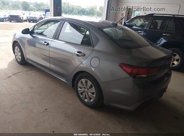 3KPA24AD4LE334647 2020 KIA RIO Gray Rear left