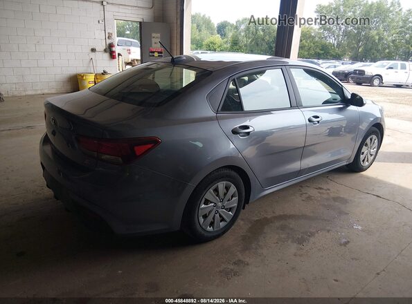 3KPA24AD4LE334647 2020 KIA RIO Gray Rear right