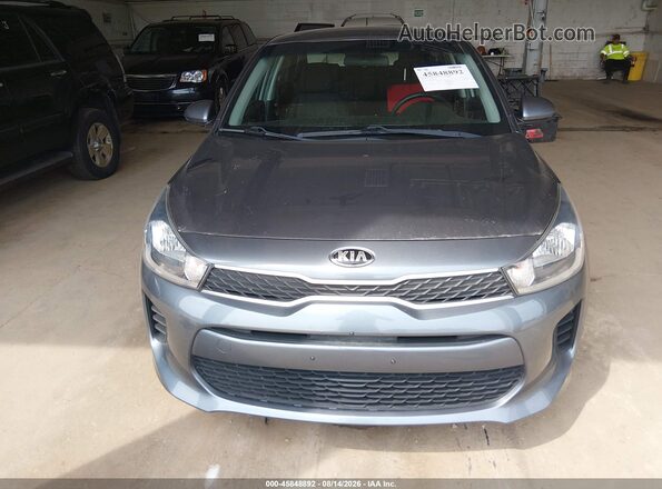 3KPA24AD4LE334647 2020 KIA RIO Gray Dashboard view