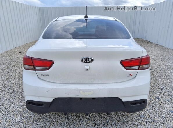 3KPA24AD4LE337094 2020 KIA RIO White Widok z tyłu