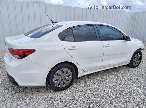 3KPA24AD4LE337094 2020 KIA RIO White Tył prawy