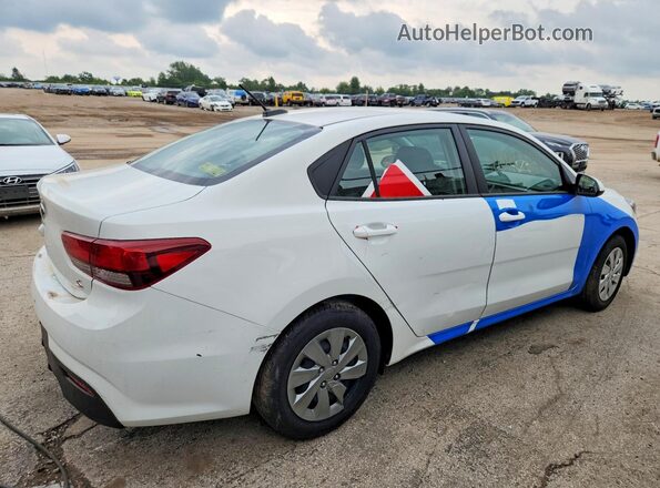 3KPA24AD4LE353733 2020 KIA RIO White Հետևի աջ