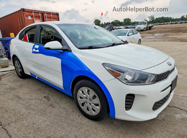 3KPA24AD4LE353733 2020 KIA RIO White Առջևի աջ