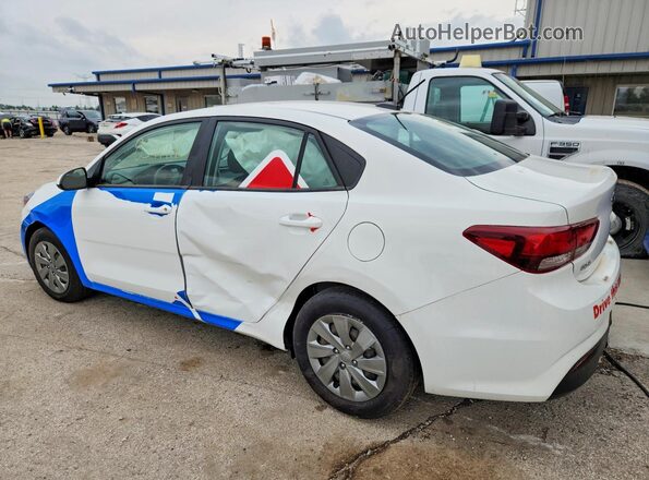 3KPA24AD4LE353733 2020 KIA RIO White Հետևի ձախ