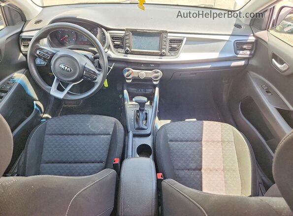3KPA24AD4LE353733 2020 KIA RIO White Առջևի վահանակի տեսք