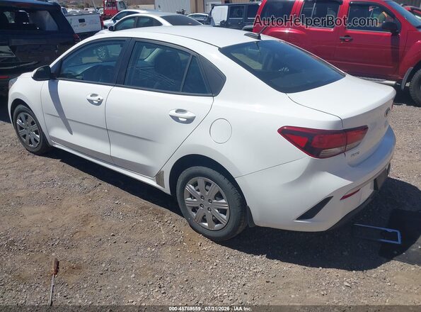 3KPA24AD4ME385888 2021 KIA RIO White Tył lewy