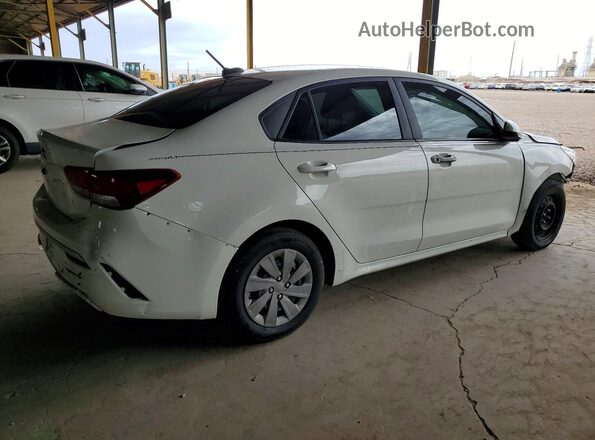 3KPA24AD4ME427668 2021 KIA RIO White უკანა მარჯვენა