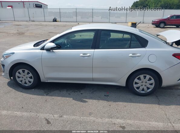 3KPA24AD4NE477388 2022 KIA RIO Silver Панорамний вид салону 360°