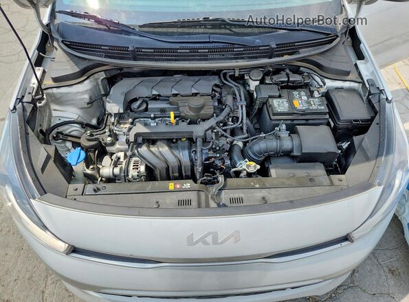 3KPA24AD4PE561648 2023 KIA RIO Silver Սալոնի հետևի տեսք