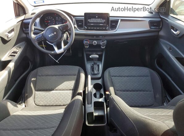 3KPA24AD4PE570687 2023 KIA RIO White წინა პანელის ხედი
