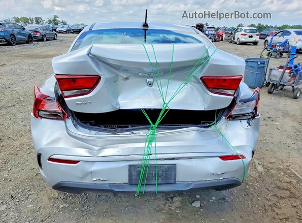 3KPA24AD4PE602408 2023 KIA RIO Silver Вид ззаду