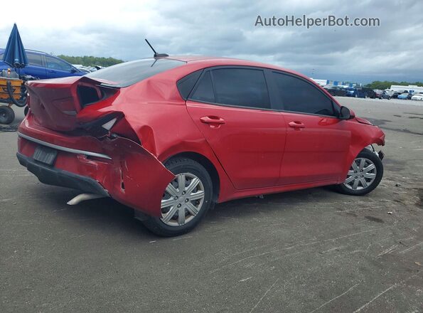 3KPA24AD4PE611433 2023 KIA RIO Red უკანა მარჯვენა