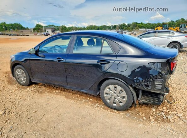3KPA24AD5LE296247 2020 KIA RIO Black Задня ліва чверть