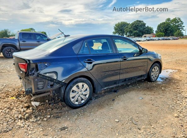 3KPA24AD5LE296247 2020 KIA RIO Black Задня права чверть