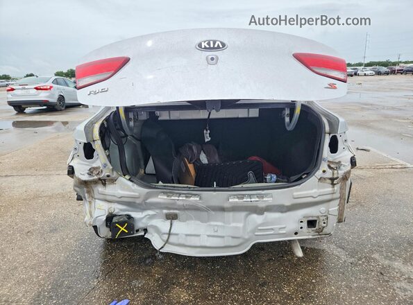 3KPA24AD5LE307425 2020 KIA RIO Silver Rear view