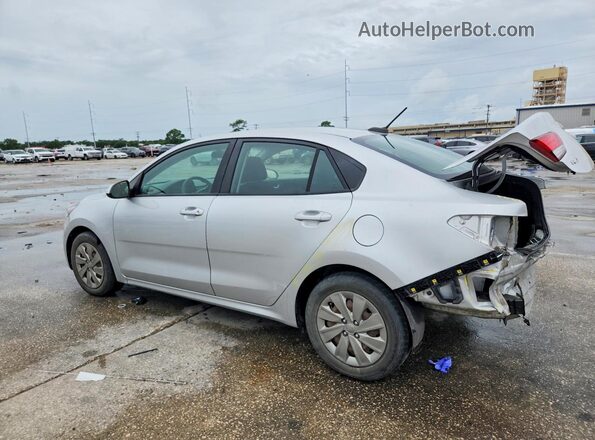 3KPA24AD5LE307425 2020 KIA RIO Silver Rear left