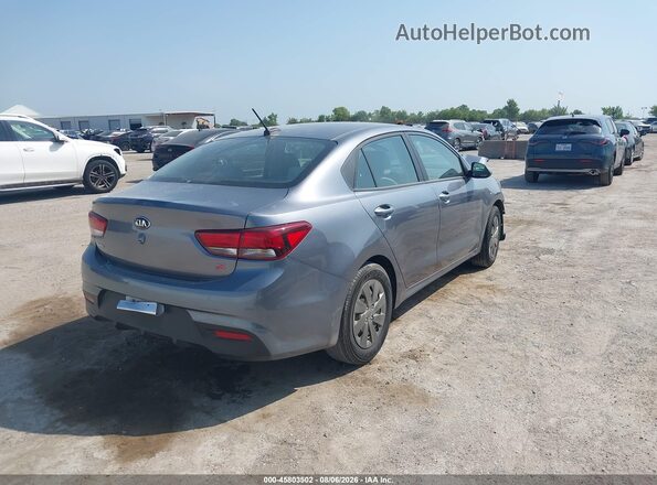 3KPA24AD5LE334219 2020 KIA RIO Gray Задня права чверть