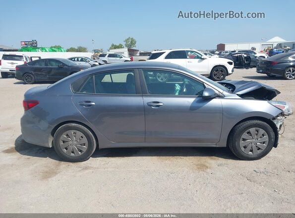 3KPA24AD5LE334219 2020 KIA RIO Gray Вид щитка приладів
