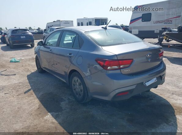 3KPA24AD5LE334219 2020 KIA RIO Gray Задня ліва чверть