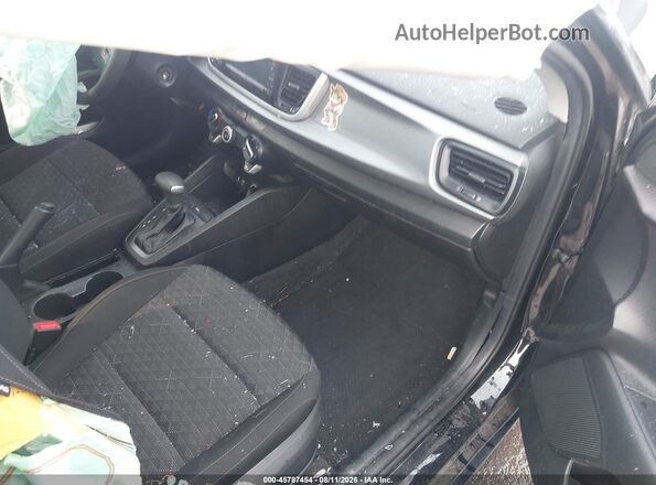 3KPA24AD5LE357175 2020 KIA RIO Black Vista interior delantera