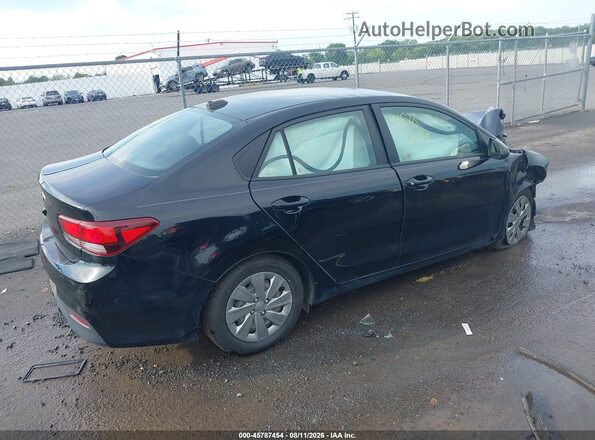 3KPA24AD5LE357175 2020 KIA RIO Black Trasero derecho