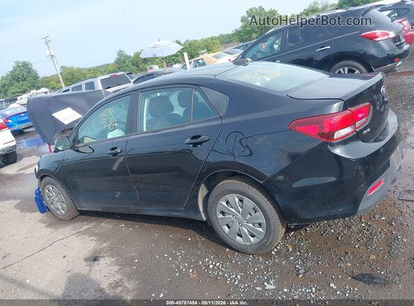 3KPA24AD5LE357175 2020 KIA RIO Black 