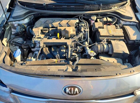 3KPA24AD5ME406375 2021 KIA RIO Silver Вид задньої частини салону