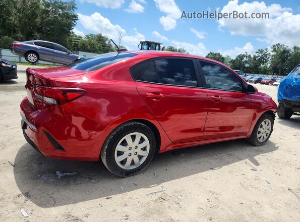 3KPA24AD5PE564834 2023 KIA RIO Red უკანა მარჯვენა
