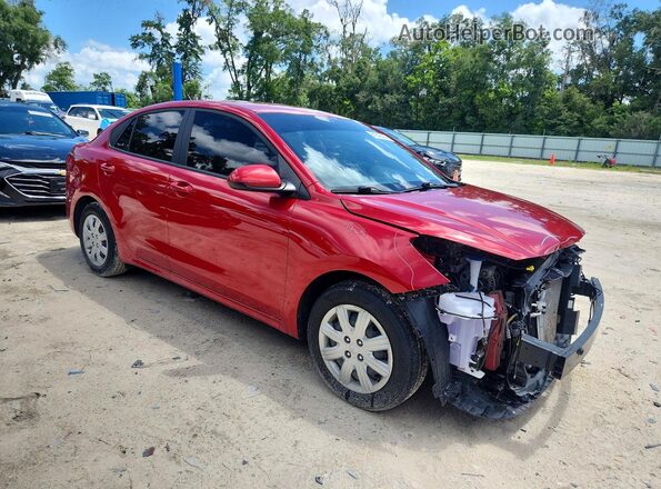 3KPA24AD5PE564834 2023 KIA RIO Red წინა მარჯვენა