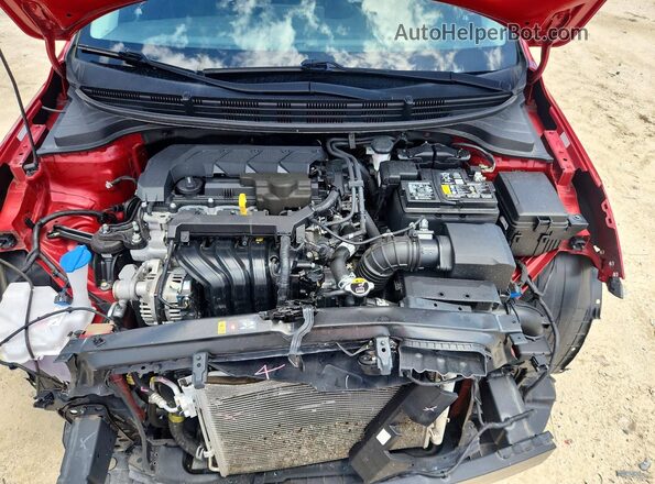 3KPA24AD5PE564834 2023 KIA RIO Red უკანა სალონის ხედი