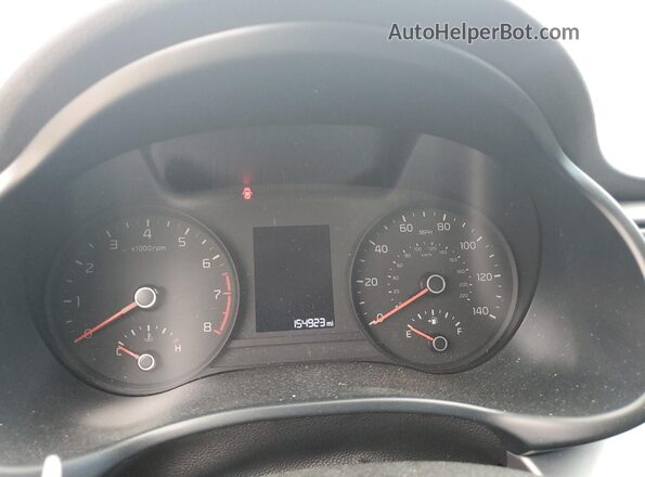 3KPA24AD5PE591239 2023 KIA RIO Black Instrument cluster view