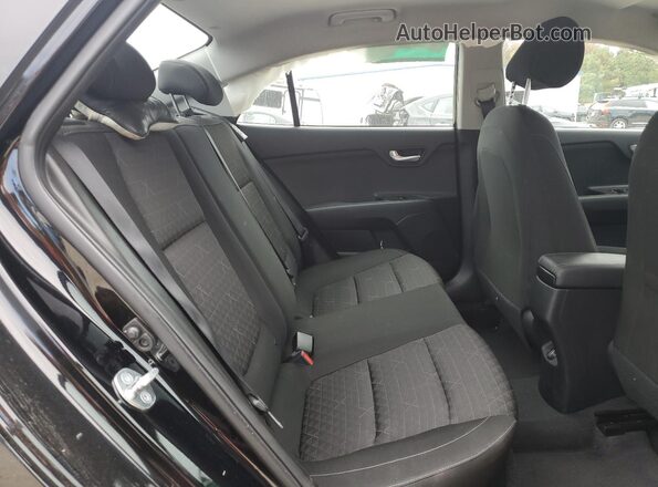 3KPA24AD5PE591239 2023 KIA RIO Black Rear seats view