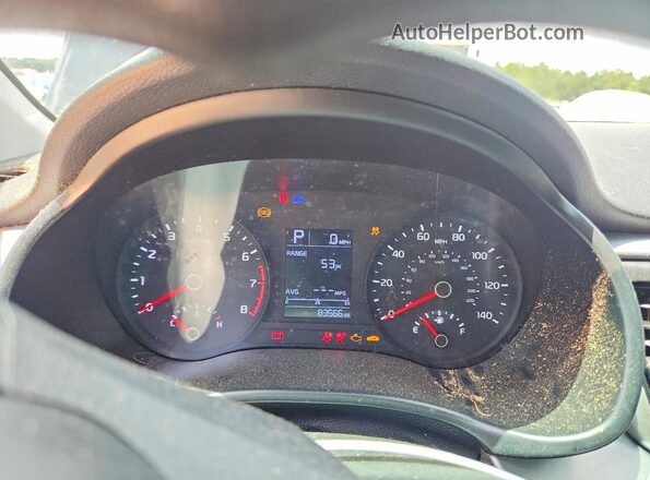 3KPA24AD5PE619573 2023 KIA RIO Black Instrument cluster view