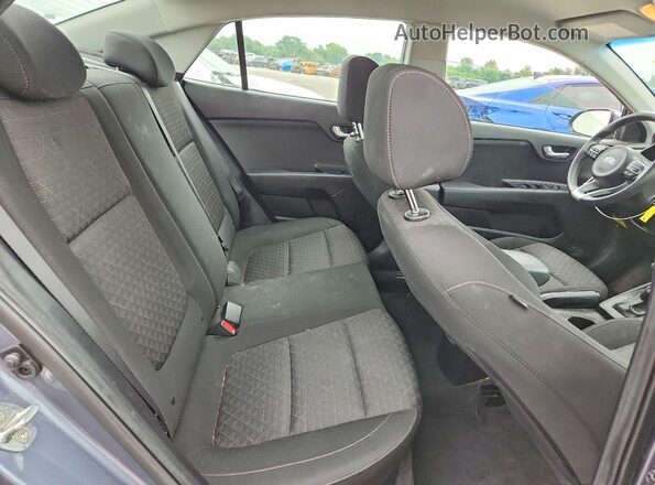 3KPA24AD6LE283751 2020 KIA RIO Gray Հետևի նստատեղերի տեսք