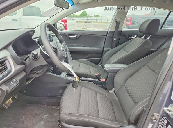 3KPA24AD6LE283751 2020 KIA RIO Gray Սալոնի դիմացի տեսք