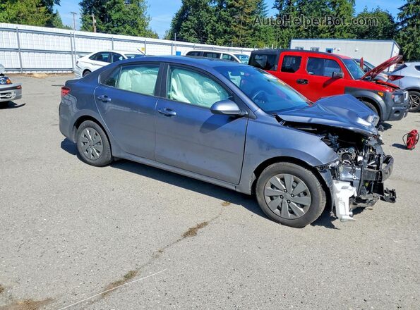 3KPA24AD6LE317994 2020 KIA RIO Серый Передняя правая четверть