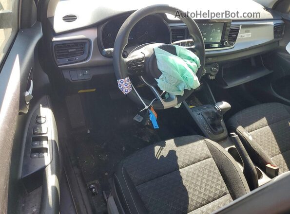 3KPA24AD6LE317994 2020 KIA RIO Серый Вид панели приборов