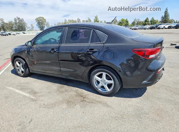 3KPA24AD6ME383253 2021 KIA RIO Черный Задняя левая четверть