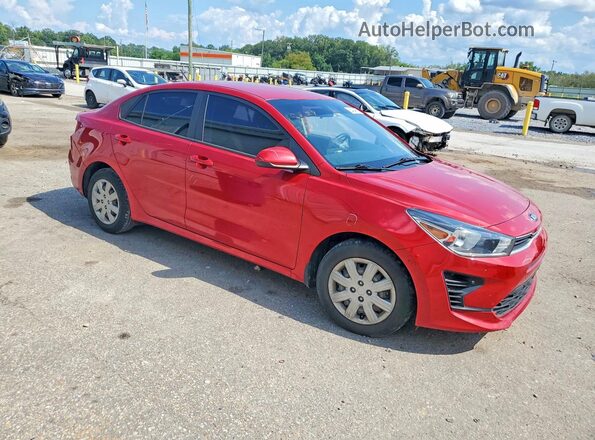 3KPA24AD6ME395211 2021 KIA RIO Red Delantero derecho