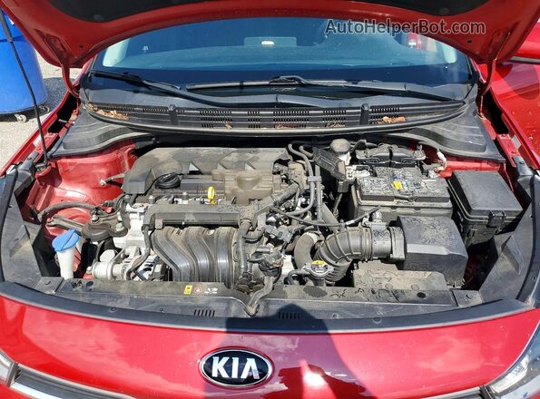 3KPA24AD6ME395211 2021 KIA RIO Red Vista interior trasera