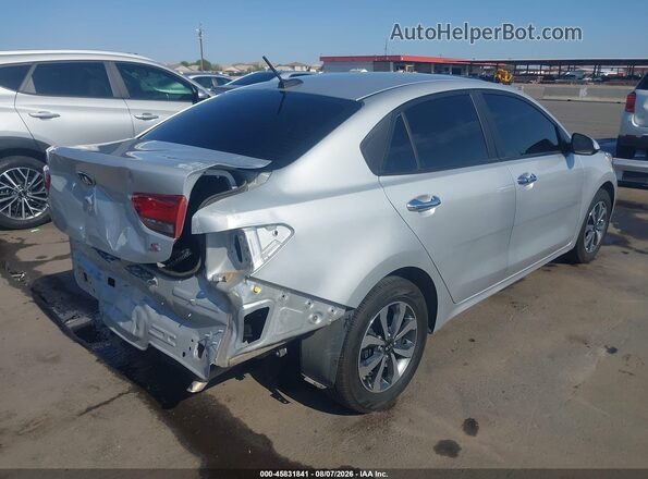 3KPA24AD6ME424416 2021 KIA RIO Silver უკანა მარჯვენა