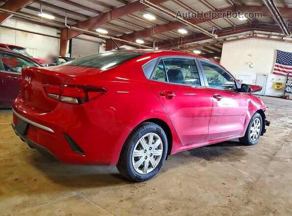 3KPA24AD6NE478767 2022 KIA RIO Red Rear right