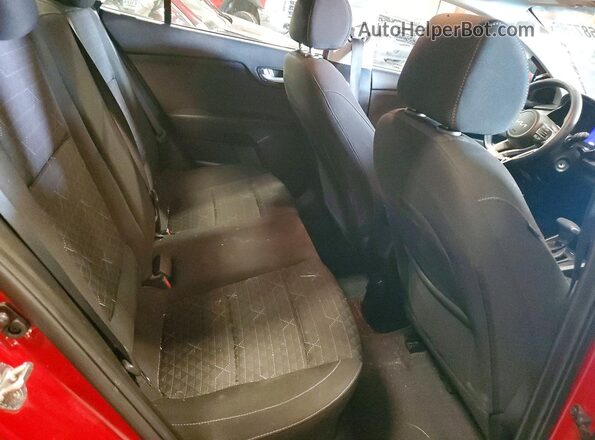 3KPA24AD6NE478767 2022 KIA RIO Red Rear seats view