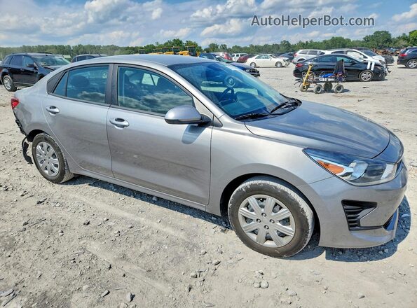 3KPA24AD6NE502517 2022 KIA RIO Silver Przód prawy