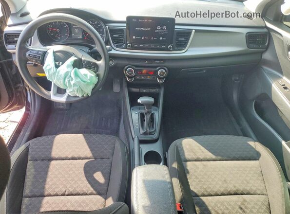 3KPA24AD6PE549145 2023 KIA RIO Black Widok deski rozdzielczej